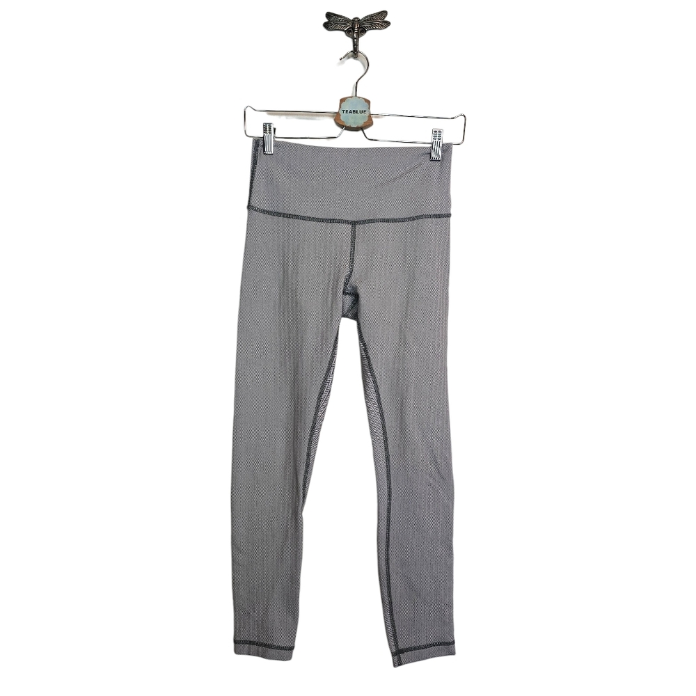 Lululemon Athletica 6 Wonder Under Heathered Herringbone Legging 6